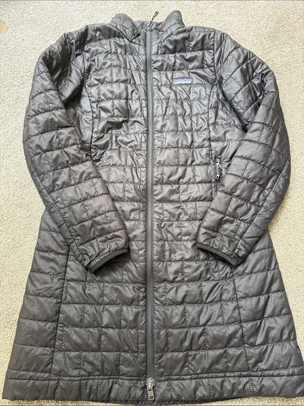 Patagonia Women’s Black Quilted Nano puff